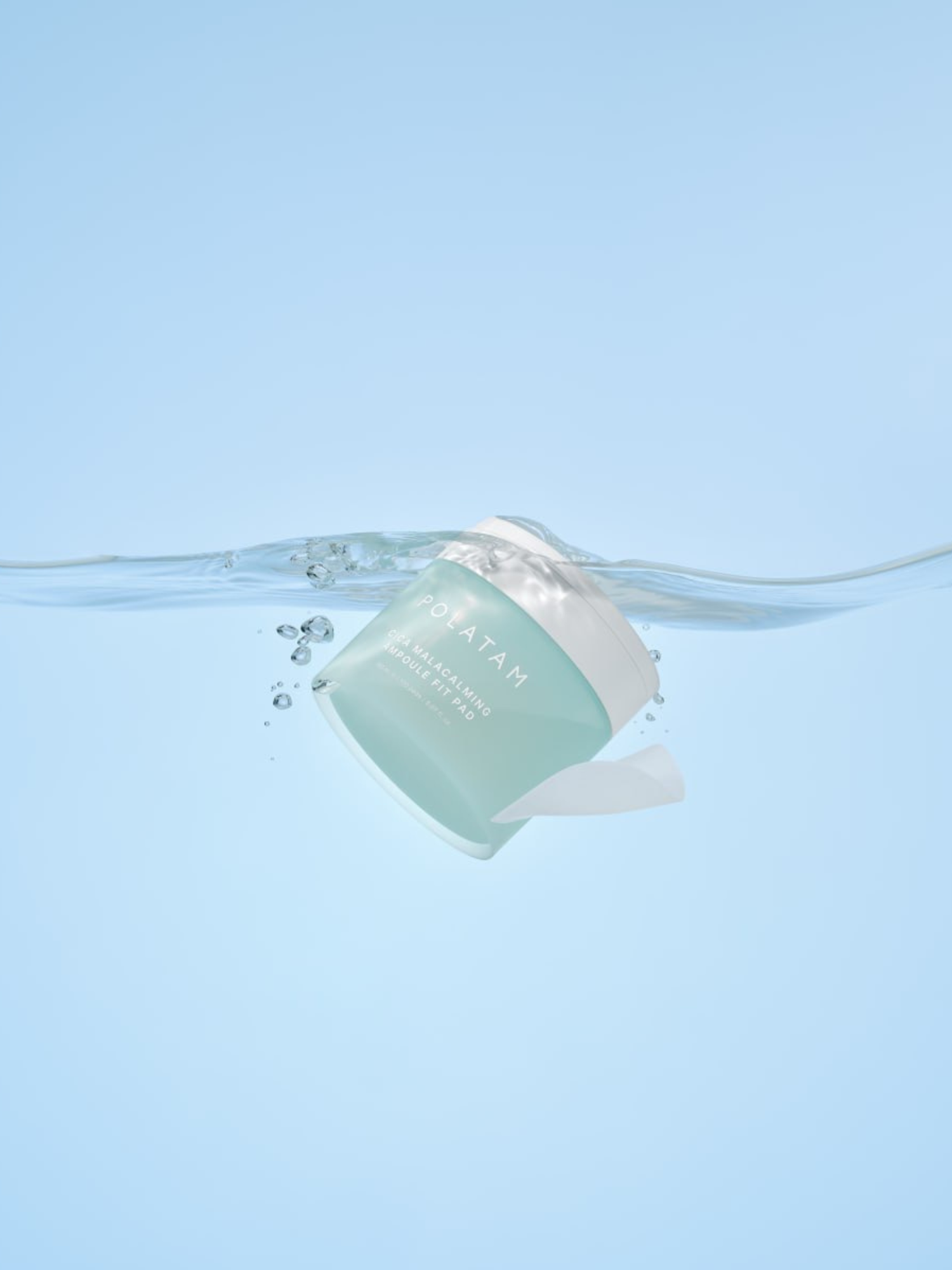 Polatam Cica Malacalming Ampoule Fit Pad, 100 gab. - nomierinoši sejas spilventiņi ar cica