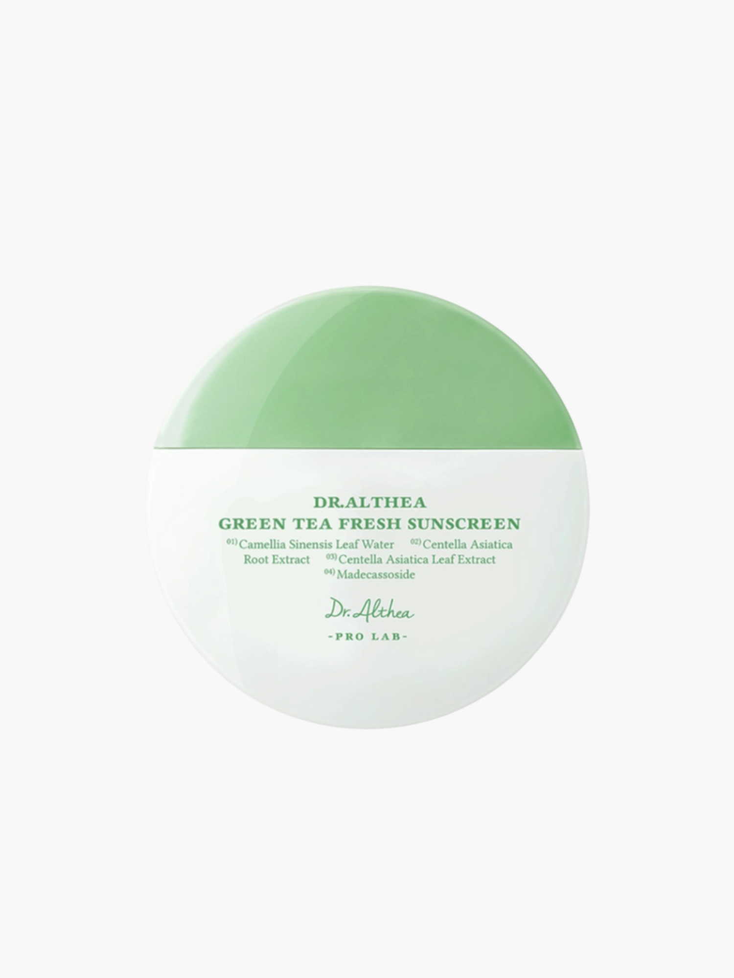 Dr. Althea Green Tea Fresh Sunscreen, 45ml - viegls saules aizsargkrēms ikdienas aizsardzībai