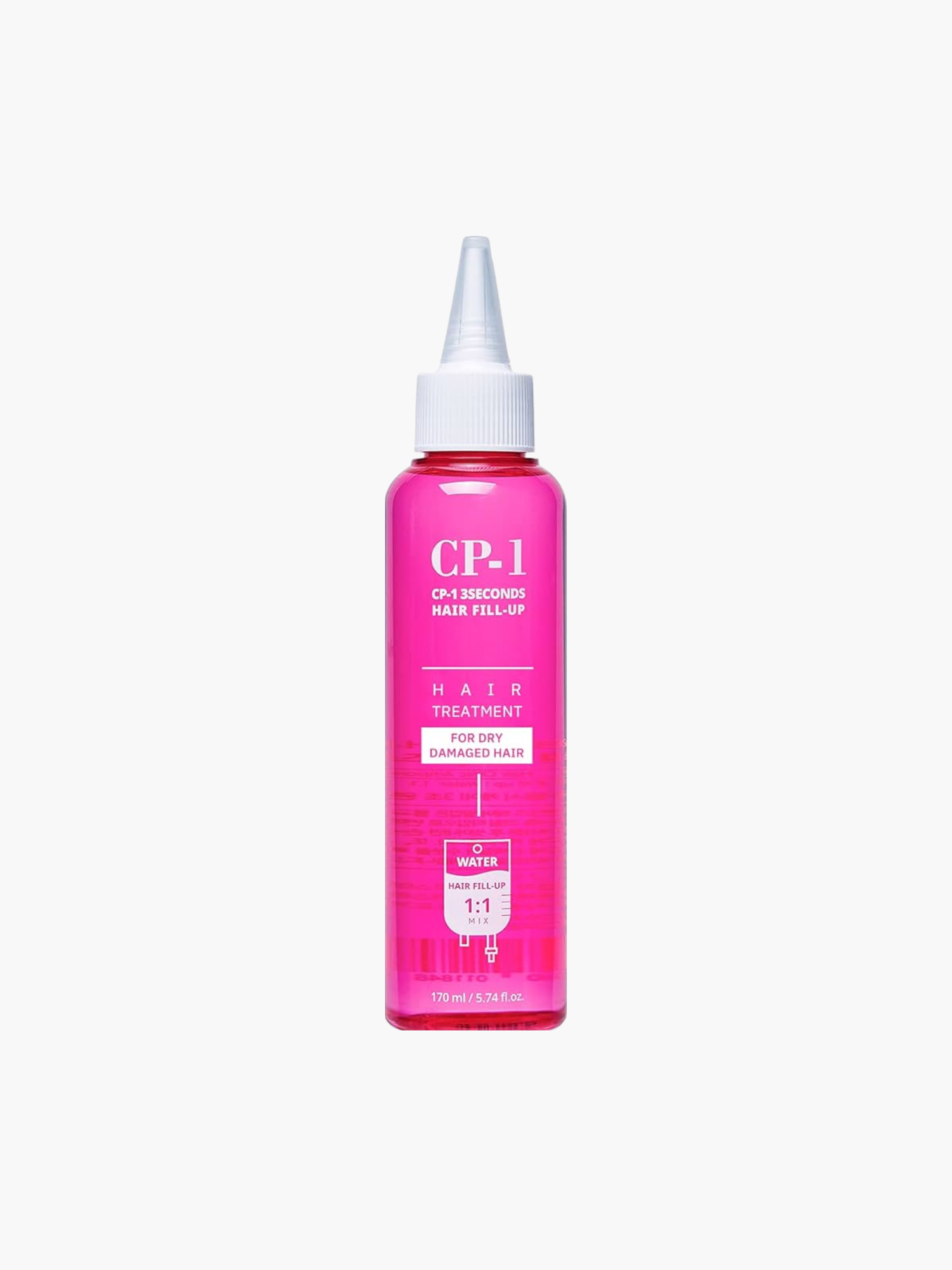 CP-1 3 Seconds Hair Fill-Up Ampoule 170 ml, atjaunojošs matu filleris bojātiem un sausiem matiem, palīdz stiprināt un izlīdzināt, piešķir spīdumu un mīkstumu, atvieglo ķemmēšanu, piemērots pēc krāsošanas un karstuma iedarbības, korejas kosmētika Latvijā