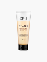 CP-1 Ginger Purifying Shampoo 100 ml, atjaunojošs un attīrošs šampūns ar ingveru, palīdz attīrīt galvas ādu un samazināt taukainību, atsvaidzina un līdzsvaro, stiprina matu saknes un piešķir vieglumu, piemērots ikdienas lietošanai, korejas kosmētika Latvijā