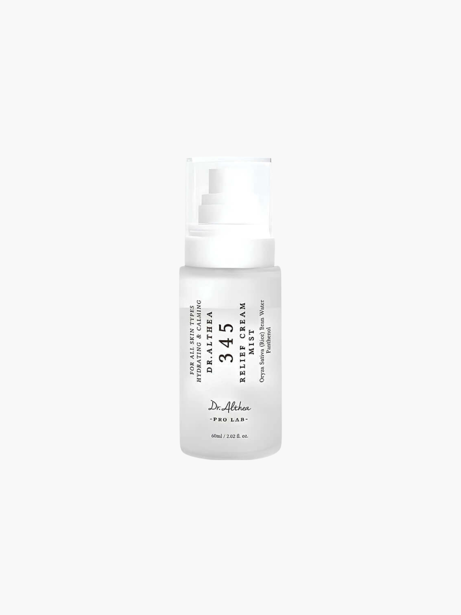 Dr. Althea 345 Relief Cream Mist, 60ml - nomierinošs krēma mists sejai