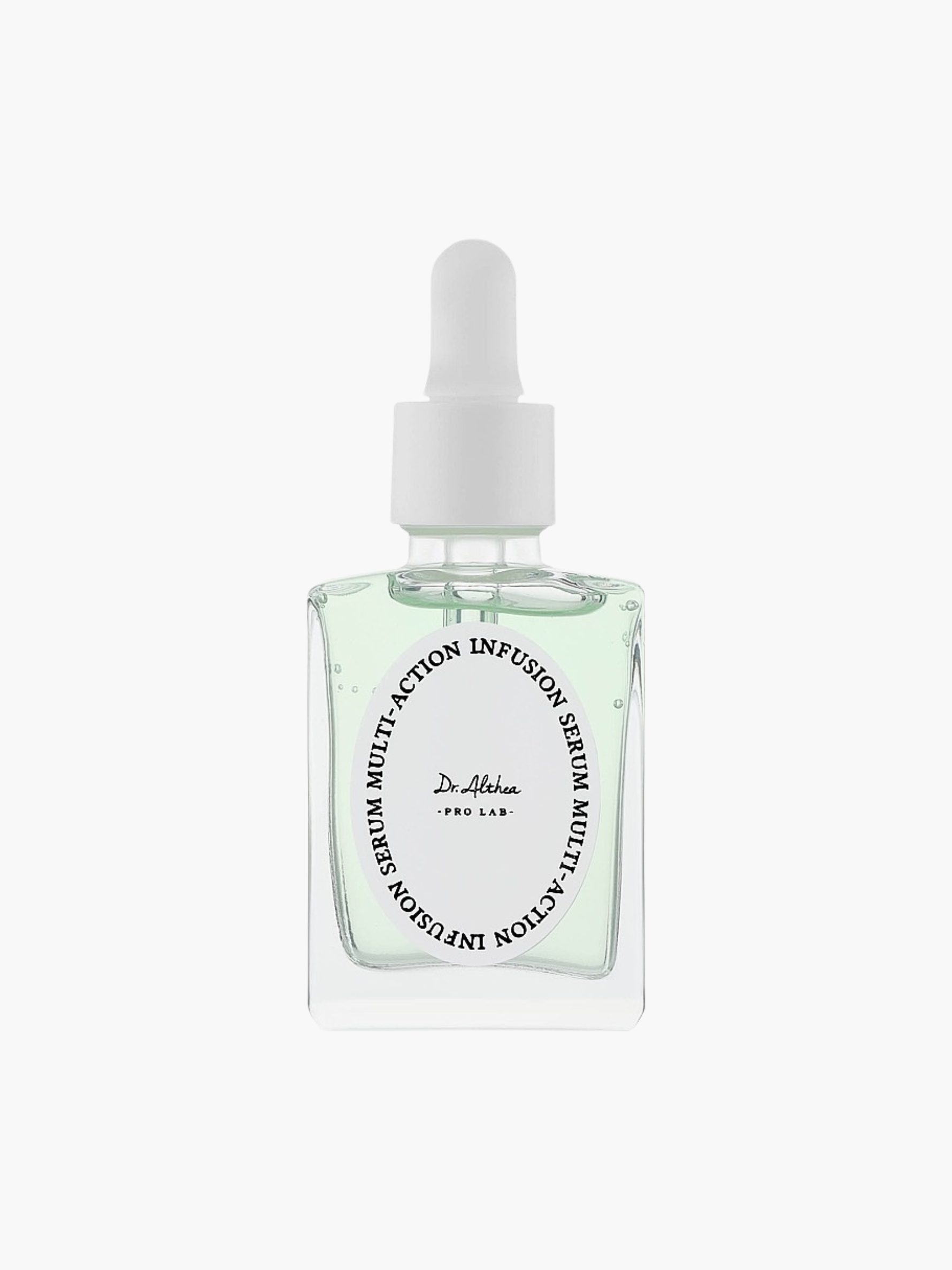 Dr. Althea Multi Action Infusion Serum, daudzfunkcionāls sejas serums, mitrina un izlīdzina ādas tekstūru, palīdz uzlabot toni un elastību, piemērots ikdienas kopšanai, korejas kosmētika Latvijā