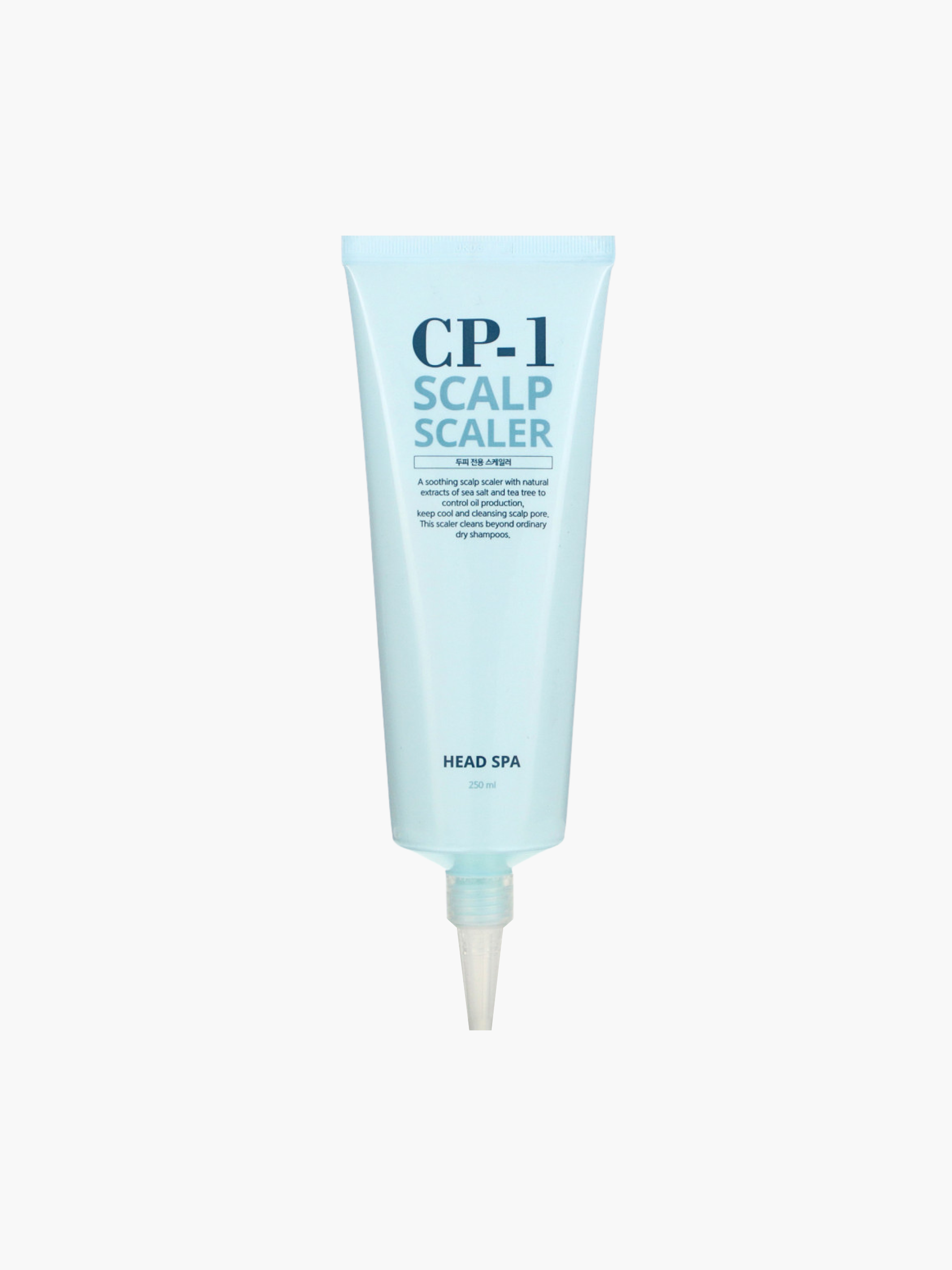 CP-1 Scalp Scaler 250 ml, galvas ādas pīlings, palīdz noņemt atmirušās ādas šūnas un produktu nosēdumus, attīra poras un atsvaidzina, mazina taukainības sajūtu, uzlabo galvas ādas komfortu, sagatavo saknes tīram apjomam, korejas kosmētika Latvijā