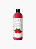 CP-1 Raspberry Treatment Vinegar 500 ml, avenu etiķa matu skalošanas kondicionieris spīdumam un veselībai, palīdz līdzsvarot galvas ādu, izlīdzina kutikulu un samazina pūkošanos, piešķir gludumu un mīkstumu, atvieglo atšķetināšanu, piemērots blāviem un bojātiem matiem, korejas kosmētika Latvijā