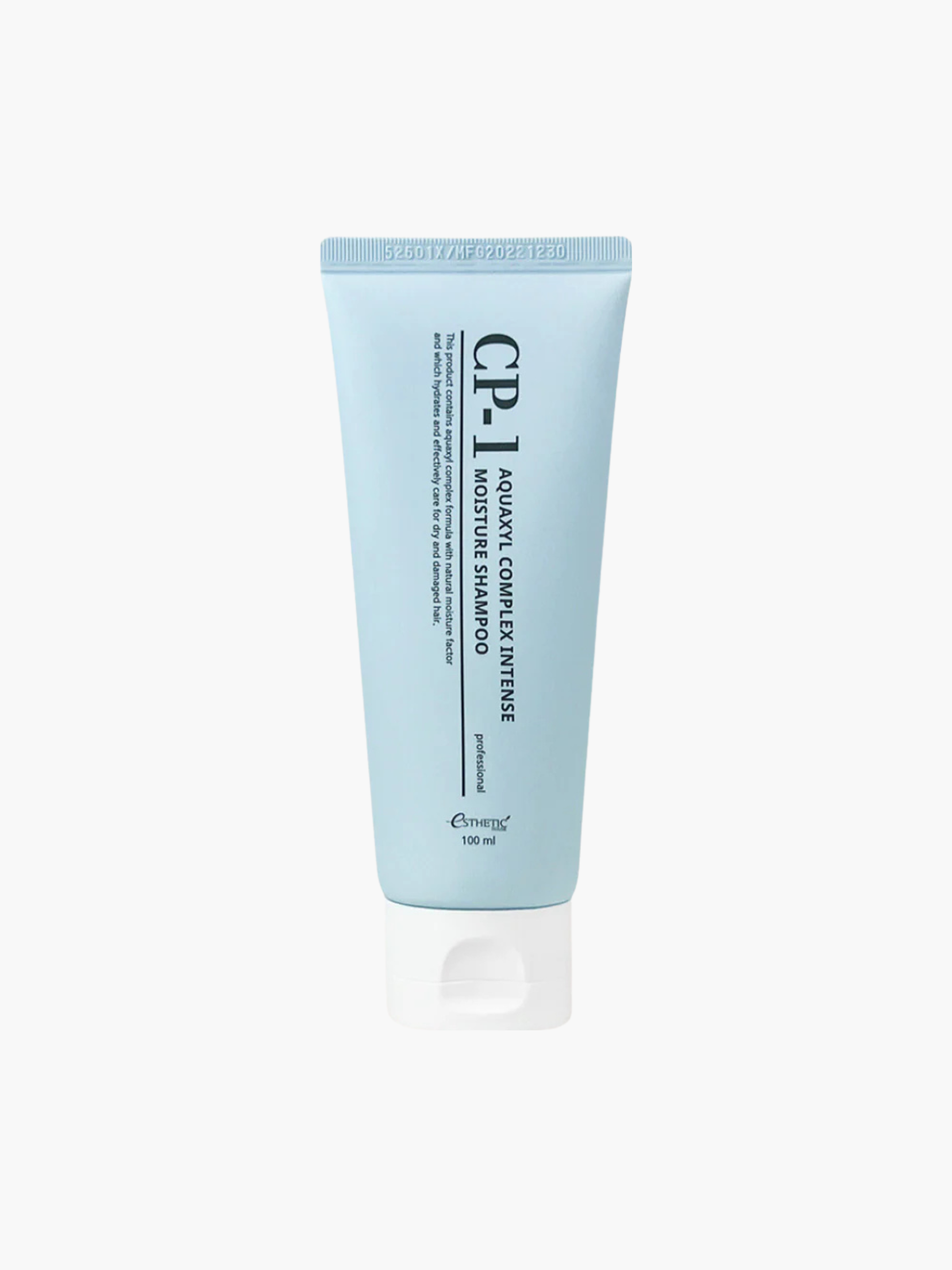 CP-1 Aquaxyl Complex Intense Moisture Shampoo 100 ml, intensīvi mitrinošs šampūns sausiem un bojātiem matiem, maigi attīra galvas ādu, palīdz samazināt sausumu un pūkošanos, piešķir mīkstumu, gludumu un spīdumu, piemērots ikdienas lietošanai, korejas kosmētika Latvijā