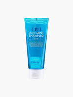 CP-1 Cool Mint Shampoo 100 ml, atsvaidzinošs piparmētru šampūns galvas ādas komfortam, sniedz vēsu tīrības sajūtu, palīdz mazināt taukošanos un diskomfortu, attīra saknes un galvas ādu, piemērots ikdienas lietošanai, korejas kosmētika Latvijā