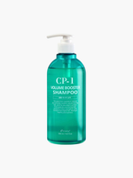 CP-1 Volume Booster Shampoo 500 ml, šampūns matu apjomam un stiprināšanai, īpaši smalkiem un novājinātiem matiem, maigi attīra galvas ādu, paceļ saknes un piešķir apjomu, palīdz samazināt lūšanu, padara matus vieglākus un kuplākus, piemērots ikdienas lietošanai, korejas kosmētika Latvijā